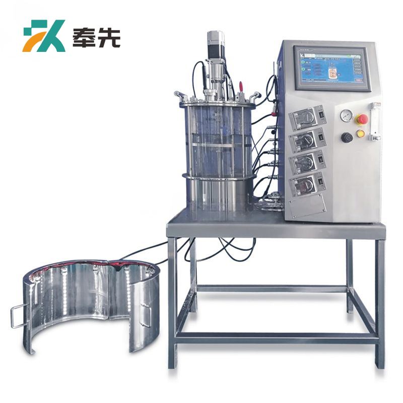 10L Off-site Sterilization Mechanical Mixing Plant Cell Photobioreactor