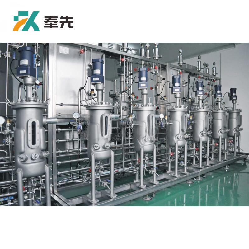 10L Septuple Stainless Steel Bioreactor