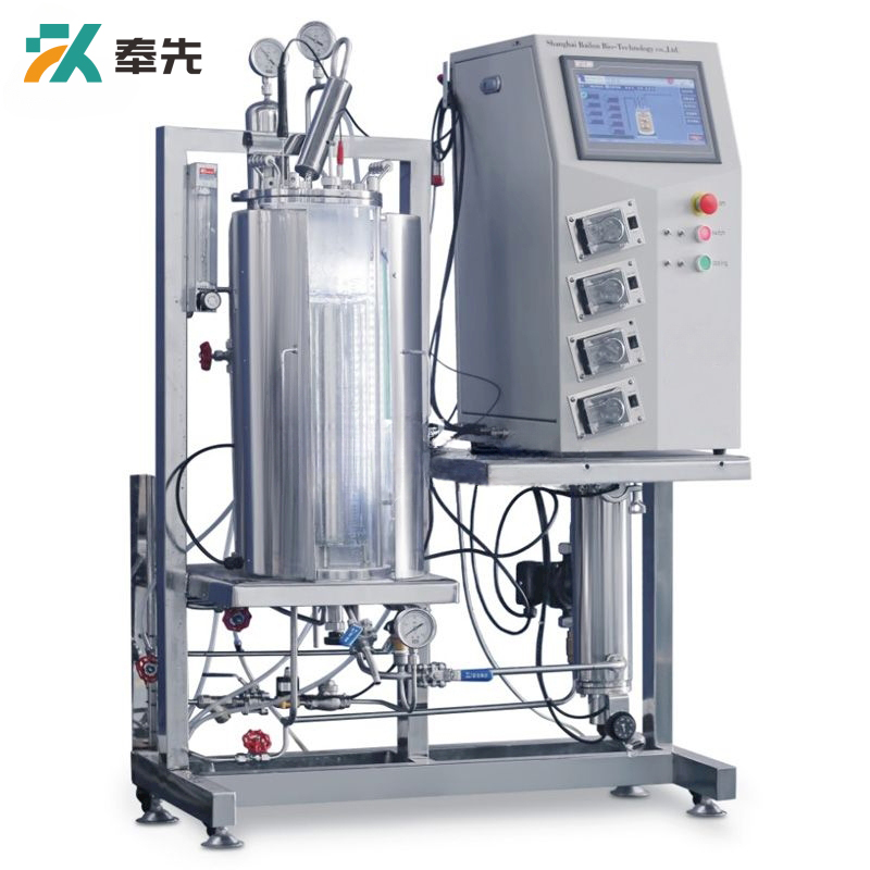 15L Off-site Sterilization Air-lift Mixing Plant Cell Photobioreactor