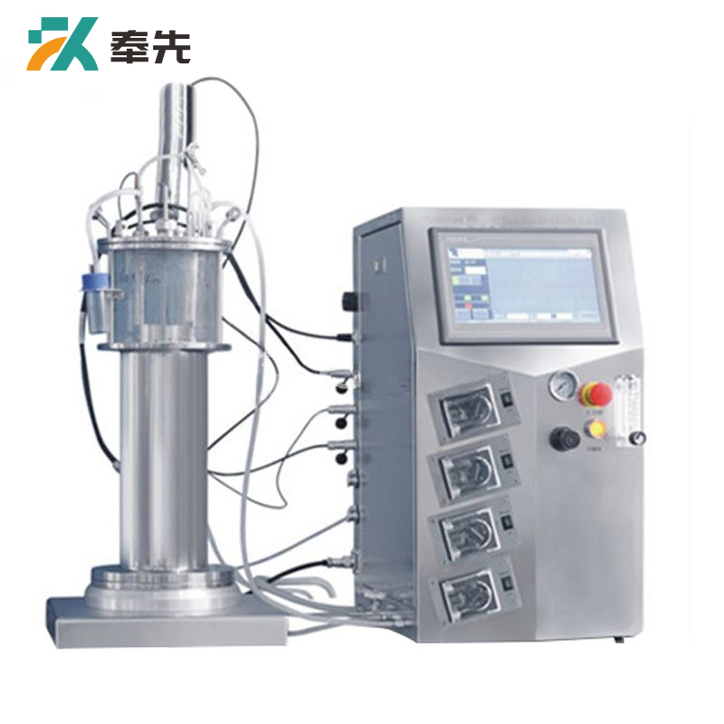 Off-site Sterilization Airlift Glass Bioreactor