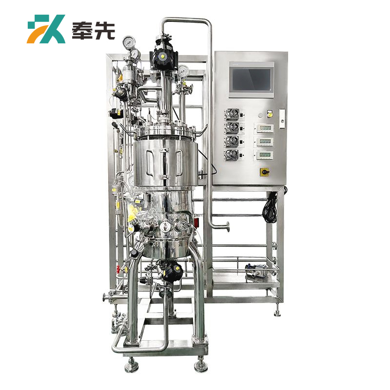 Stainless Steel Bioreactor Fermenter With Illumination